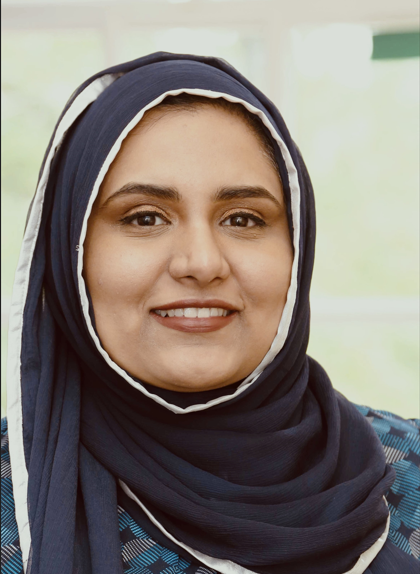 photograph of Dr. Aaisha Saqib