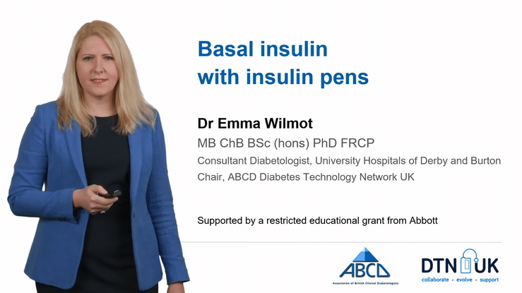 Basal Insulin with insulin pens 