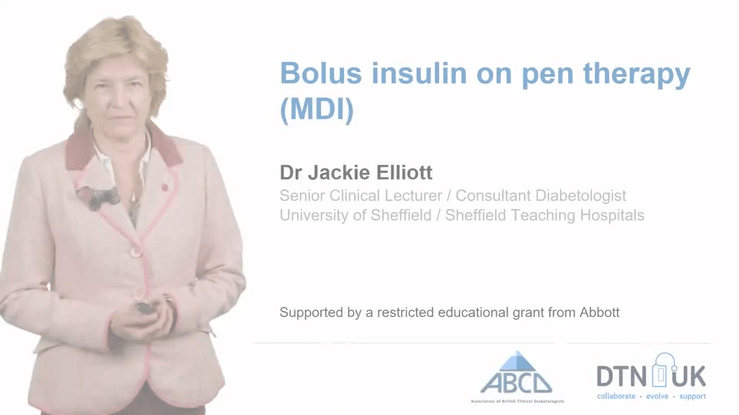 Bolus insulin with insulin pens