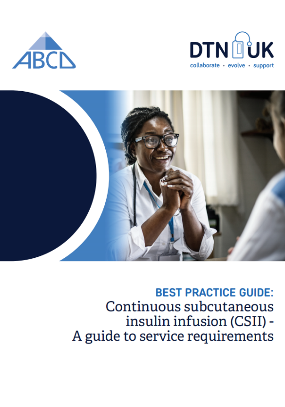 Best Practice Guide: Continuous subcutaneous insulin infusion (CSII) - A guide to service requirements