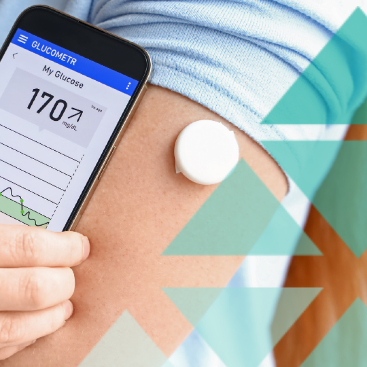 Man using CGM